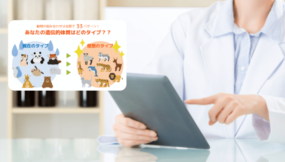 遺伝子検査の画像