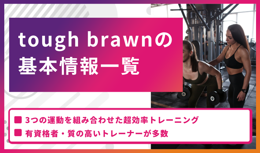 tough brawnの基本情報一覧